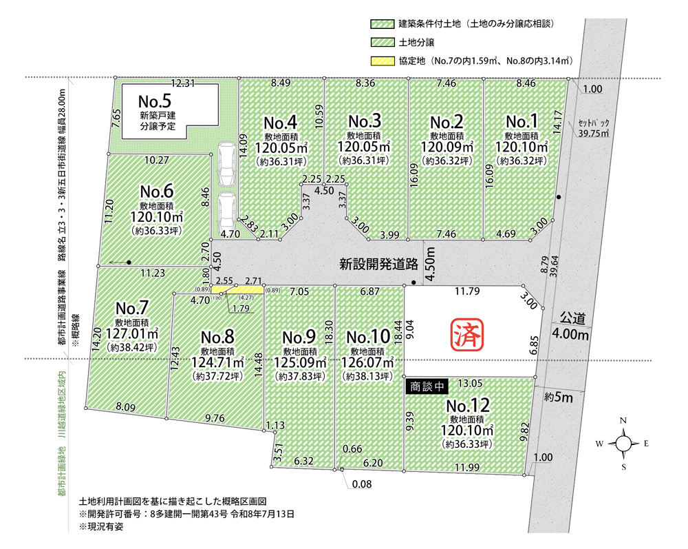 仲町・全4区画