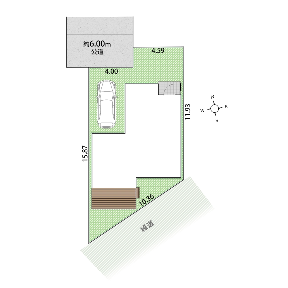 西砂町3丁目　区画