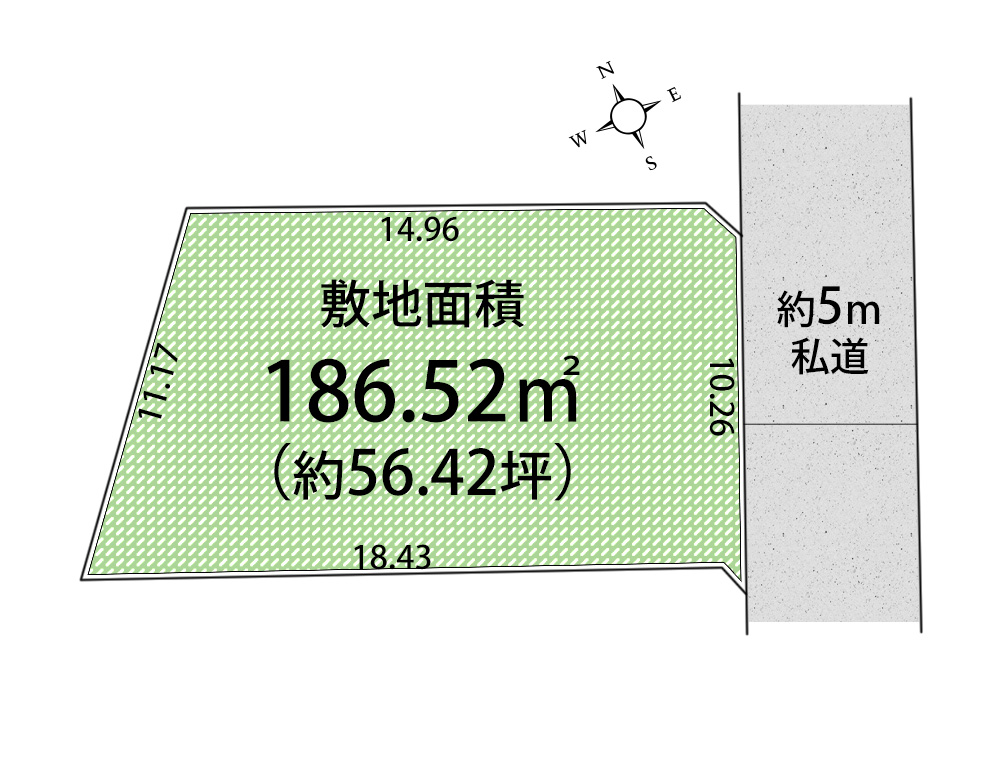 武蔵村山市榎3丁目　建築条件なし