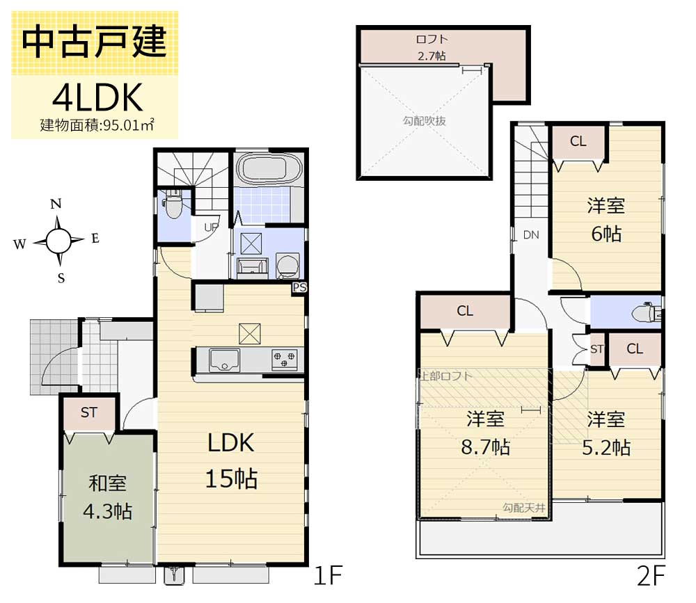 岸1丁目 間取り